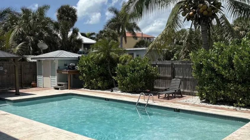 Enjoy your backyard oasis