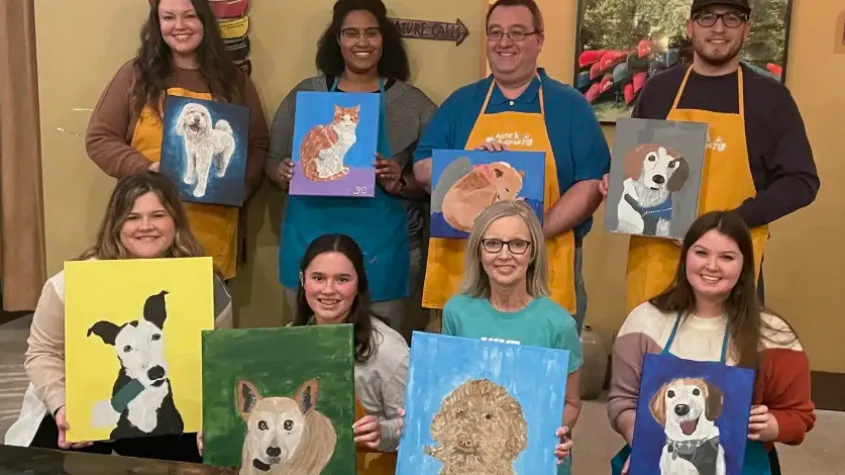 Pet Paint Photo Group