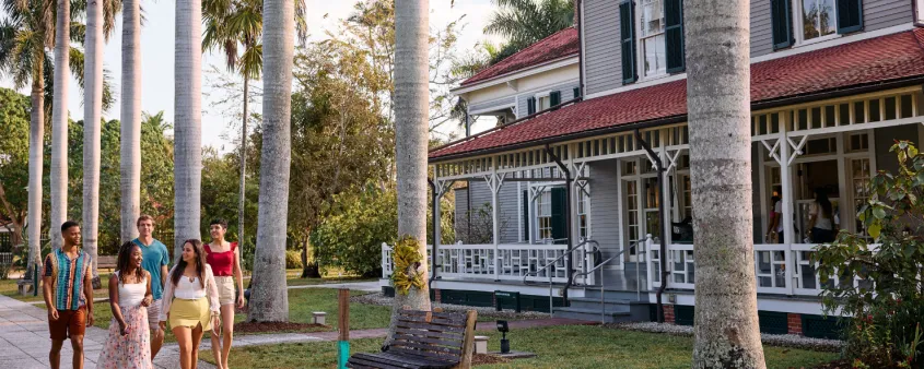 Teens explore the Edison and Ford Winter Estates.